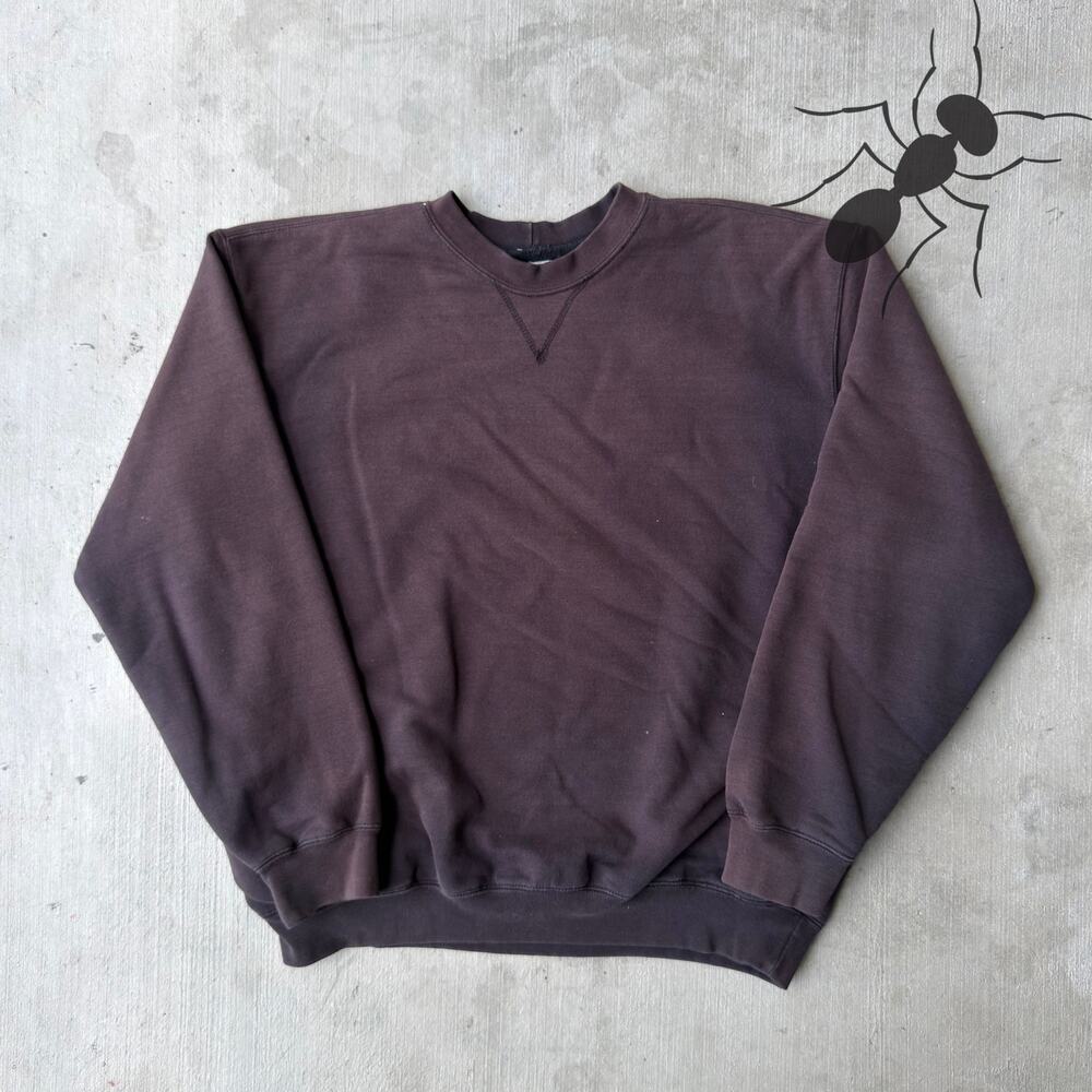 Carhartt faded black work wear crewneck sweatshirt